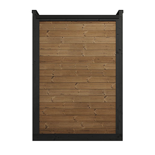 SaunaLife Garden Luxury Series Model GL4 Outdoor Sauna Kit (Up to 4 Persons)