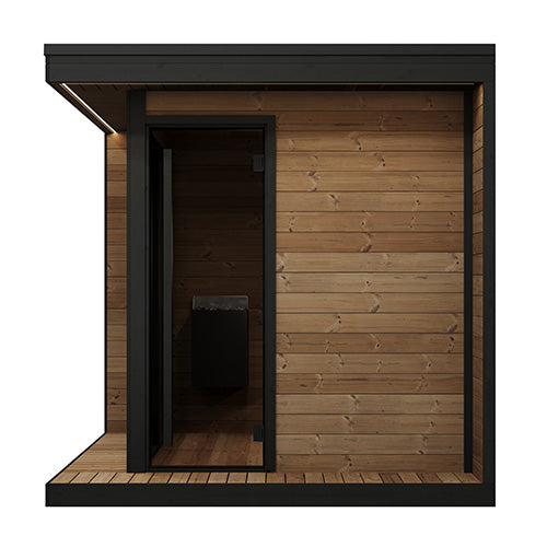 SaunaLife Garden Luxury Series Model GL6 Outdoor Sauna Kit (Up to 6 Persons)
