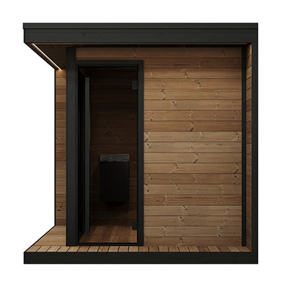 SaunaLife Garden Luxury Series Model GL6 Outdoor Sauna Kit (Up to 6 Persons)
