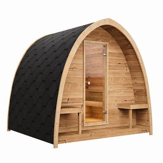 SaunaLife Garden-Series Model G3 Outdoor Home Sauna Kit