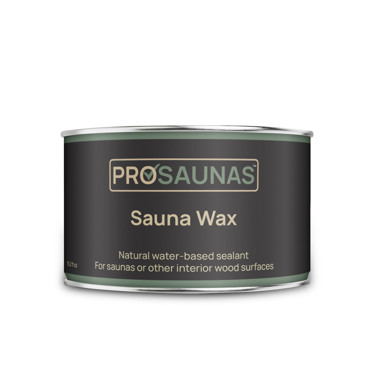 PROSAUNAS 450mL Clear Sauna Wood Wax