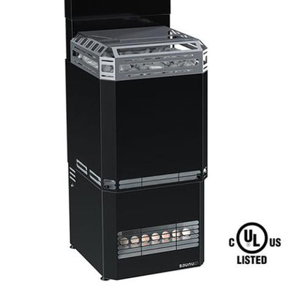 Saunum Air L 10 Nordic Black 10kW Sauna Heater with Climate Equalizer
