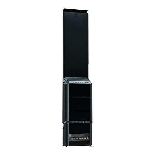 Saunum Air L 10 Nordic Black 10kW Sauna Heater with Climate Equalizer