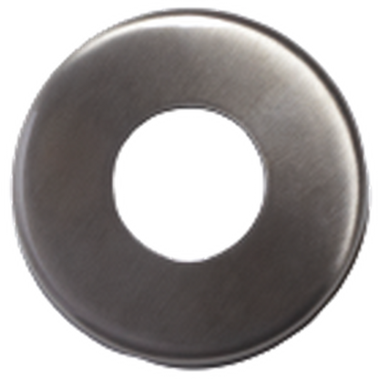 Seachrome Conorado 711 Series Satin Nickel Powder Coat 1.5" Diameter Exposed Mounting Flange Door Bumper / Coat Hanger