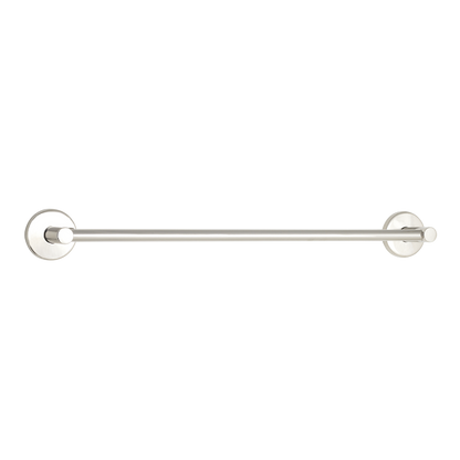 Seachrome Conorado Series 18" Satin Stainless Steel Concealed Mounting Flange Single Towel Bar