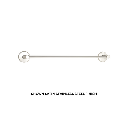 Seachrome Conorado Series 24" Bronze Powder Coat Concealed Mounting Flange Single Towel Bar