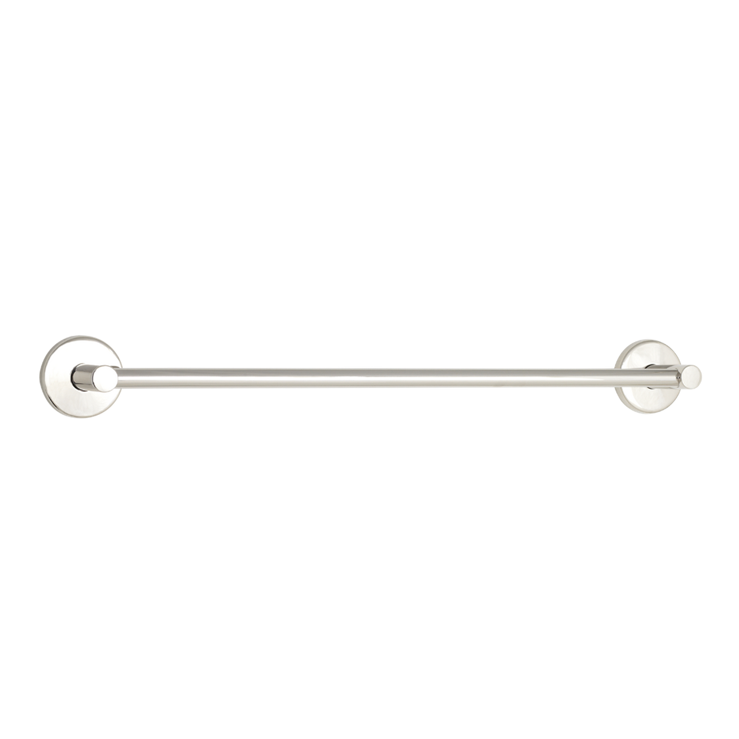 Seachrome Conorado Series 24" Satin Stainless Steel Concealed Mounting Flange Single Towel Bar