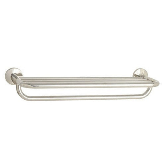 Seachrome Conorado Series 24" Satin Stainless Steel Towel Shelf and Bar