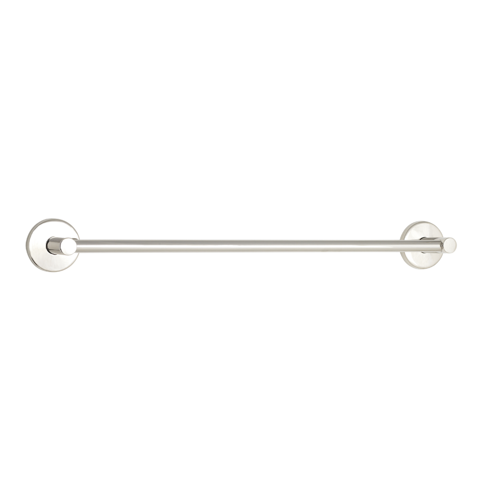 Seachrome Conorado Series 30" Satin Stainless Steel Concealed Mounting Flange Single Towel Bar