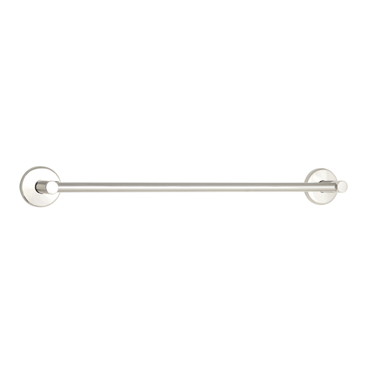 Seachrome Conorado Series 36" Satin Stainless Steel Concealed Mounting Flange Single Towel Bar