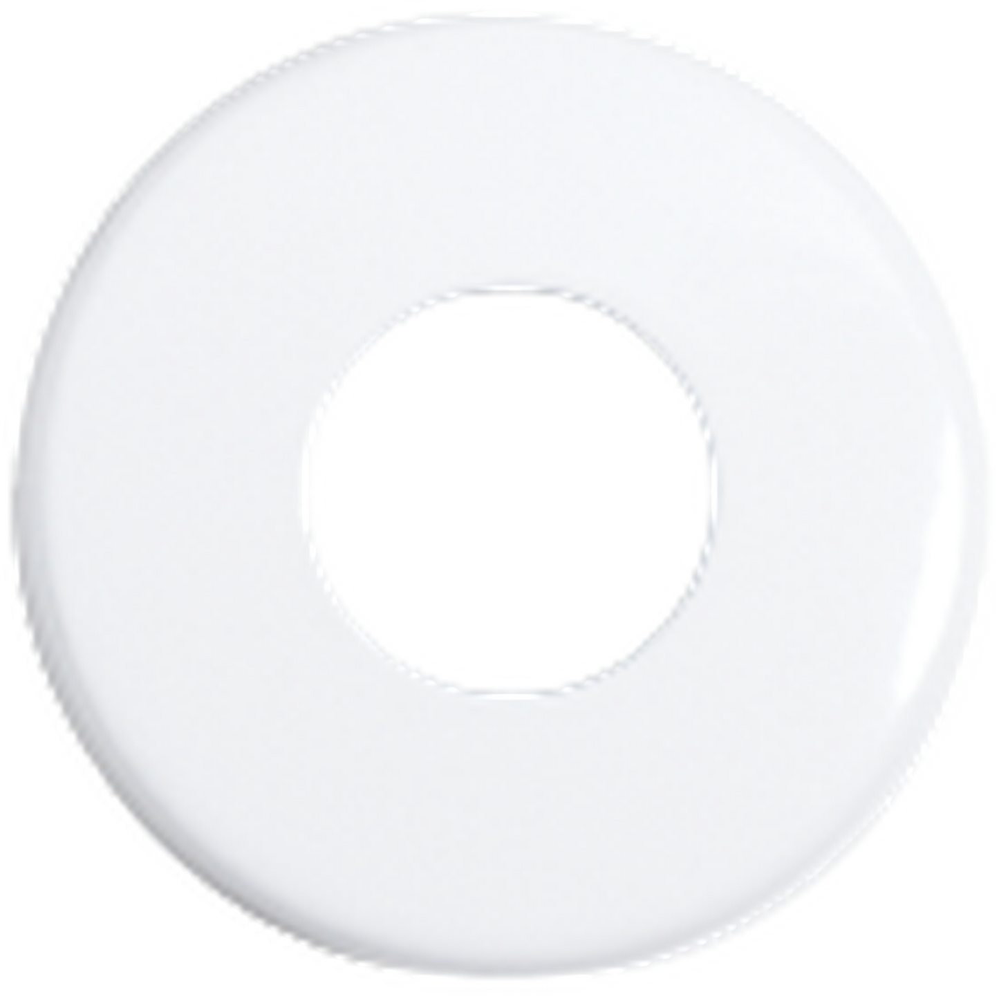 Seachrome Conorado Series 3.5" Matte White Powder Coat Concealed Mounting Flange Double Robe Hook
