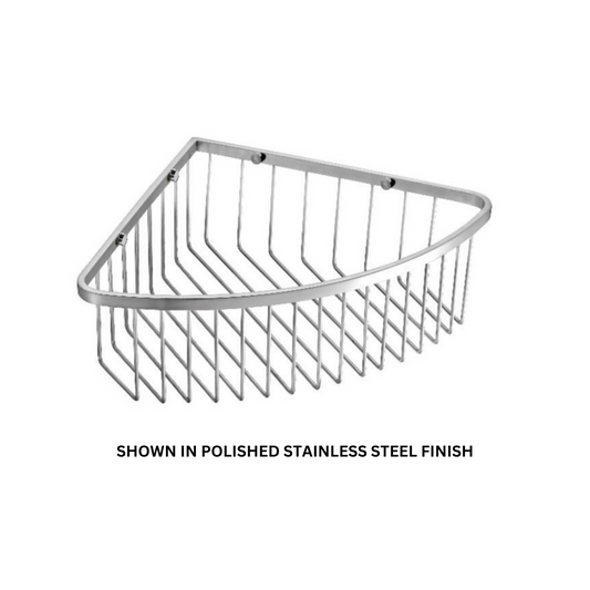 Seachrome Conorado Series 8" Satin Stainless Steel Shower Basket