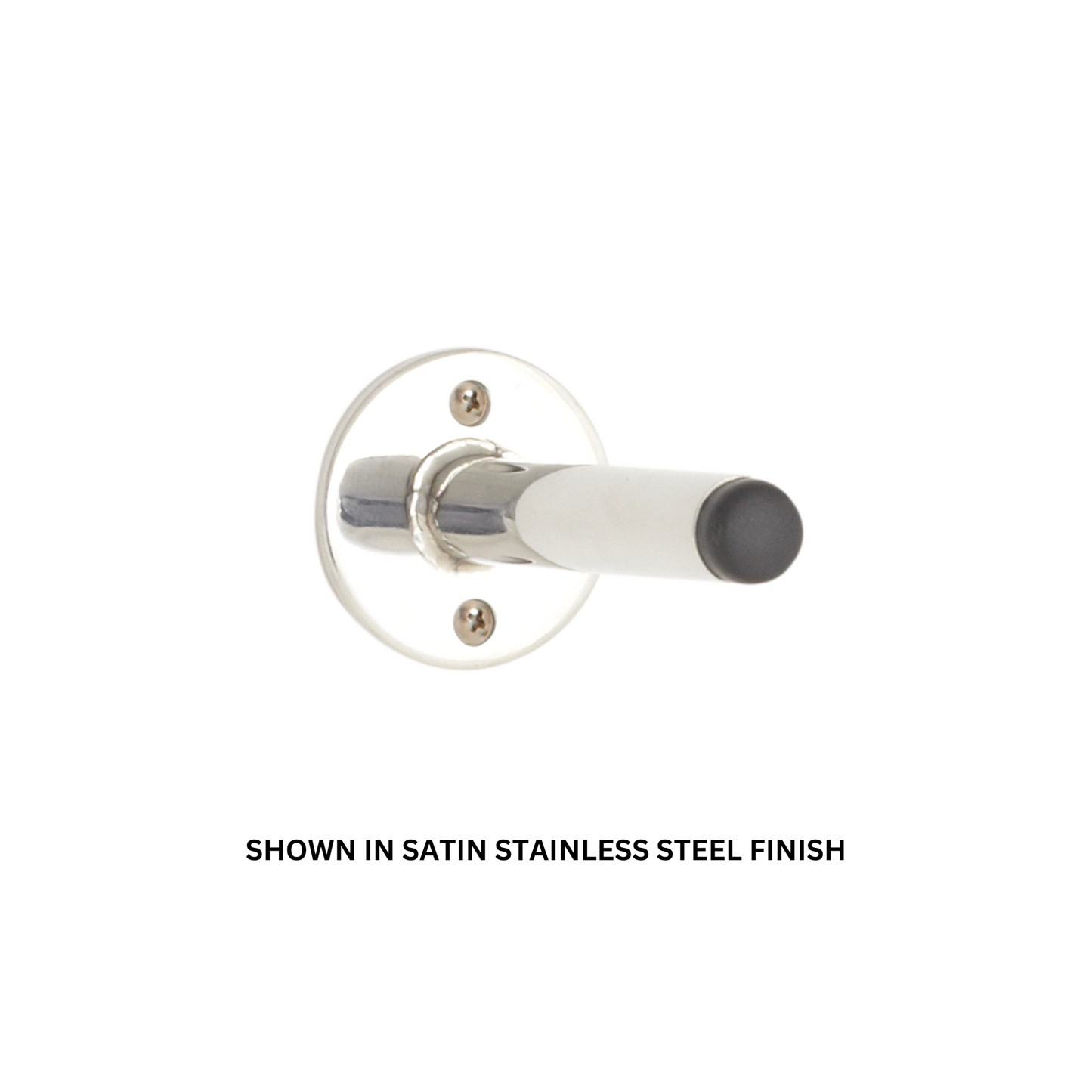 Seachrome Conorado Series Satin Brass Powder Coat 1.5" Diameter Exposed Mounting Flange Door Bumper