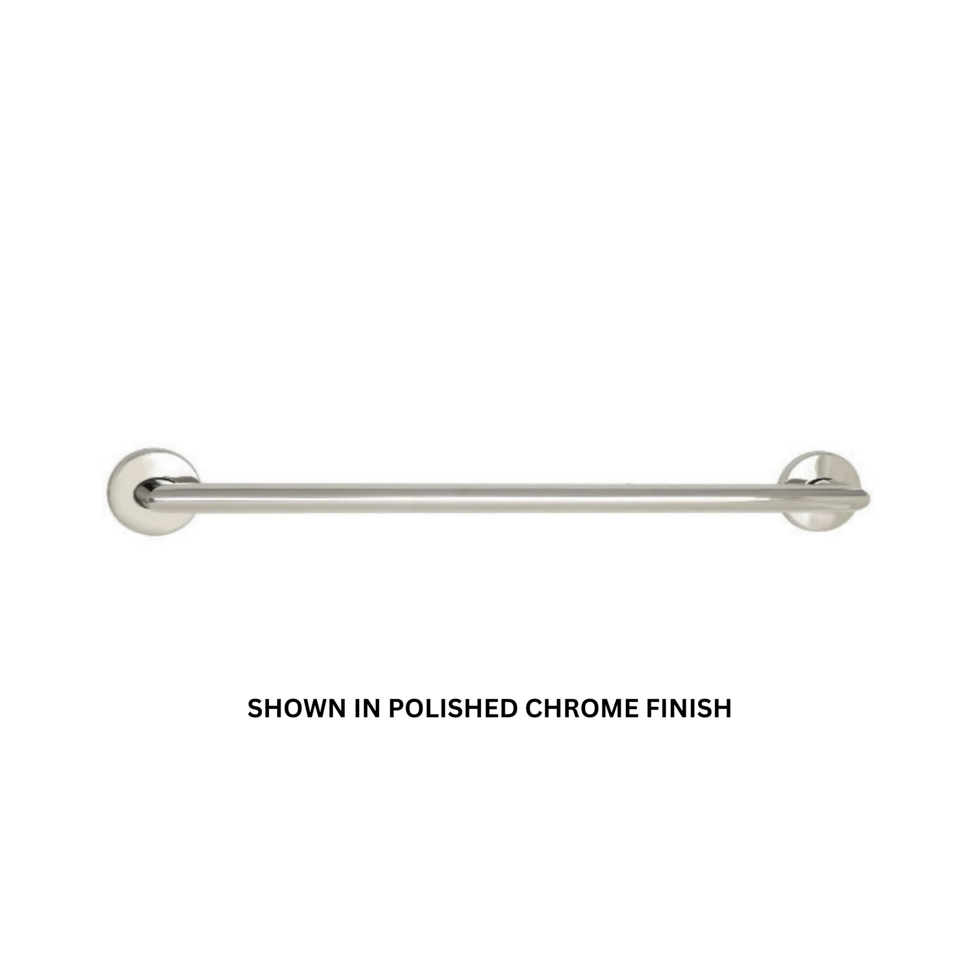 Seachrome Coronado 12" Bronze Powder Coat 1.5" Concealed Flanges Oval Grab Bar With Mitered Corners