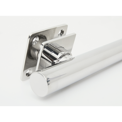 Seachrome Coronado 12" Polished Stainless Steel 1.25" Concealed Square Flange Grab Bar