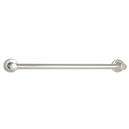 Seachrome Coronado 12" Satin Stainless Steel 1.25" Diameter and 1.5" Post Concealed Flange Grab Bar