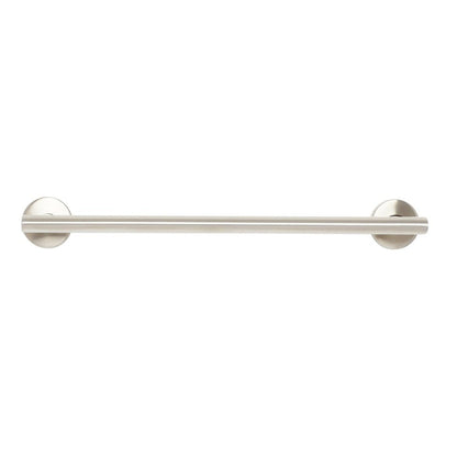 Seachrome Coronado 12" Satin Stainless Steel 1.5" Concealed Flanges Oval Grab Bar