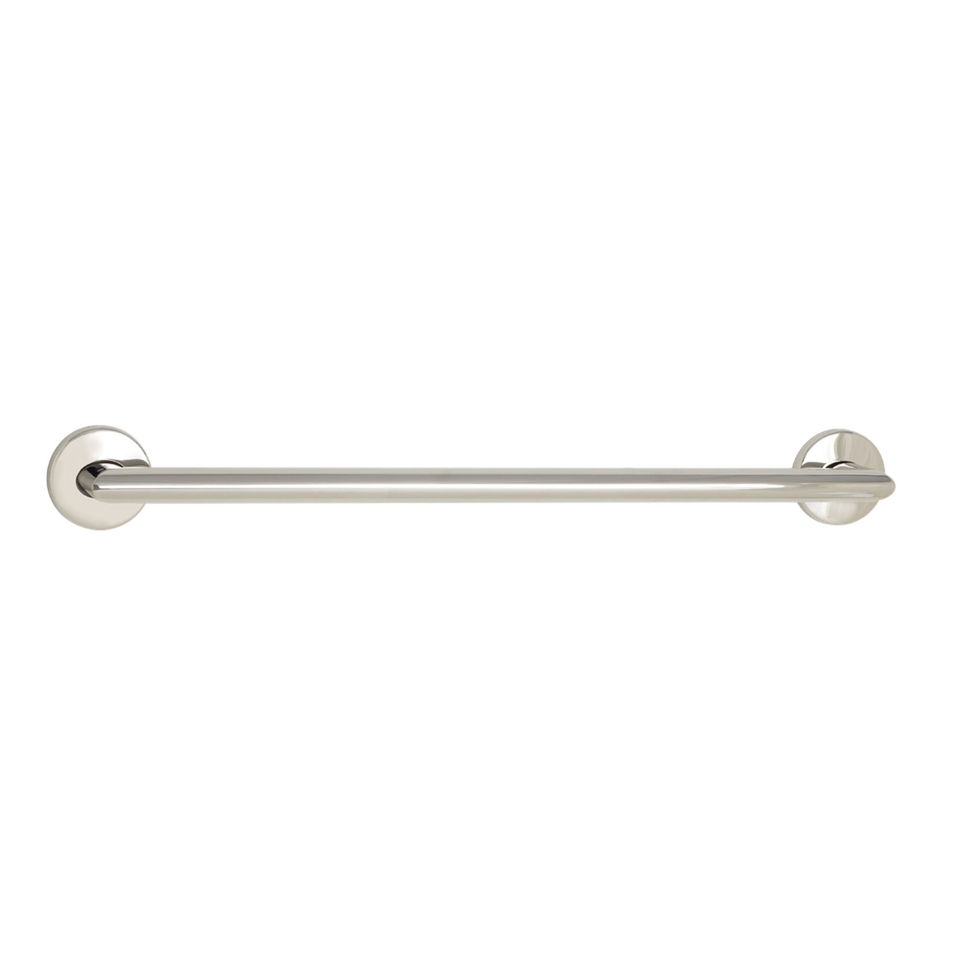 Seachrome Coronado 18" Satin Satinless Steel 1.5" Concealed Flanges Oval Grab Bar With Mitered Corners