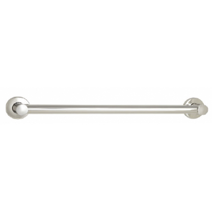 Seachrome Coronado 18" Satin Stainless Steel 1.25" Diameter and 1.5" Post Concealed Flange Grab Bar