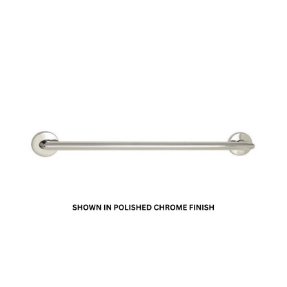Seachrome Coronado 24" Bronze Powder Coat 1.5" Concealed Flanges Oval Grab Bar With Mitered Corners
