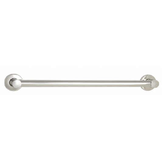 Seachrome Coronado 24" Satin Stainless Steel 1.25" Diameter and 1.5" Post Concealed Flange Grab Bar