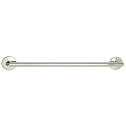 Seachrome Coronado 36" Polished Satinless Steel 1.5" Concealed Flanges Oval Grab Bar With Mitered Corners