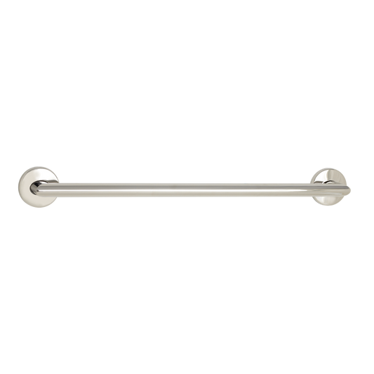 Seachrome Coronado 48" Satin Satinless Steel 1.5" Concealed Flanges Oval Grab Bar With Mitered Corners