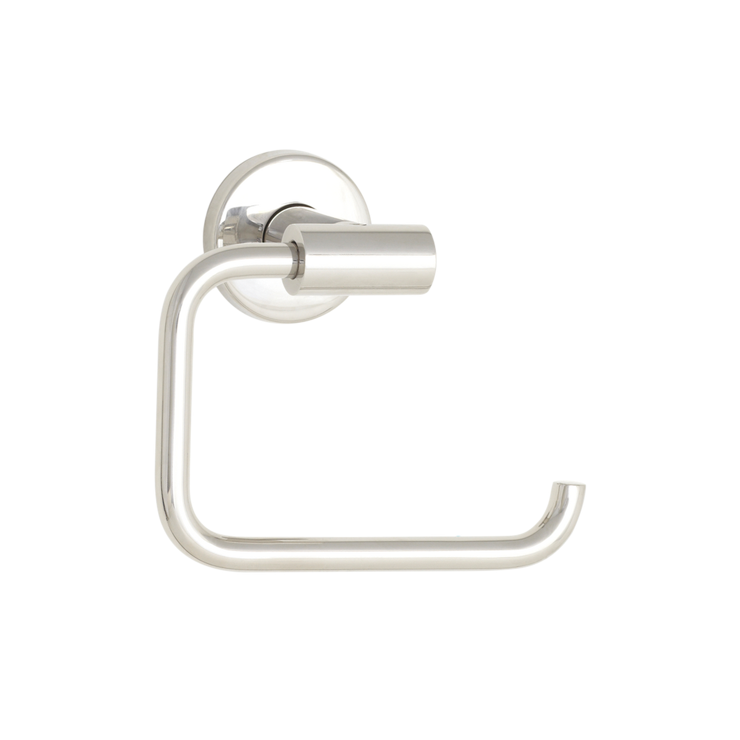 Seachrome Coronado 7" W x 6" H Polished Stainless Steel Concealed Mounting Flange Paper Holder and Towel Ring