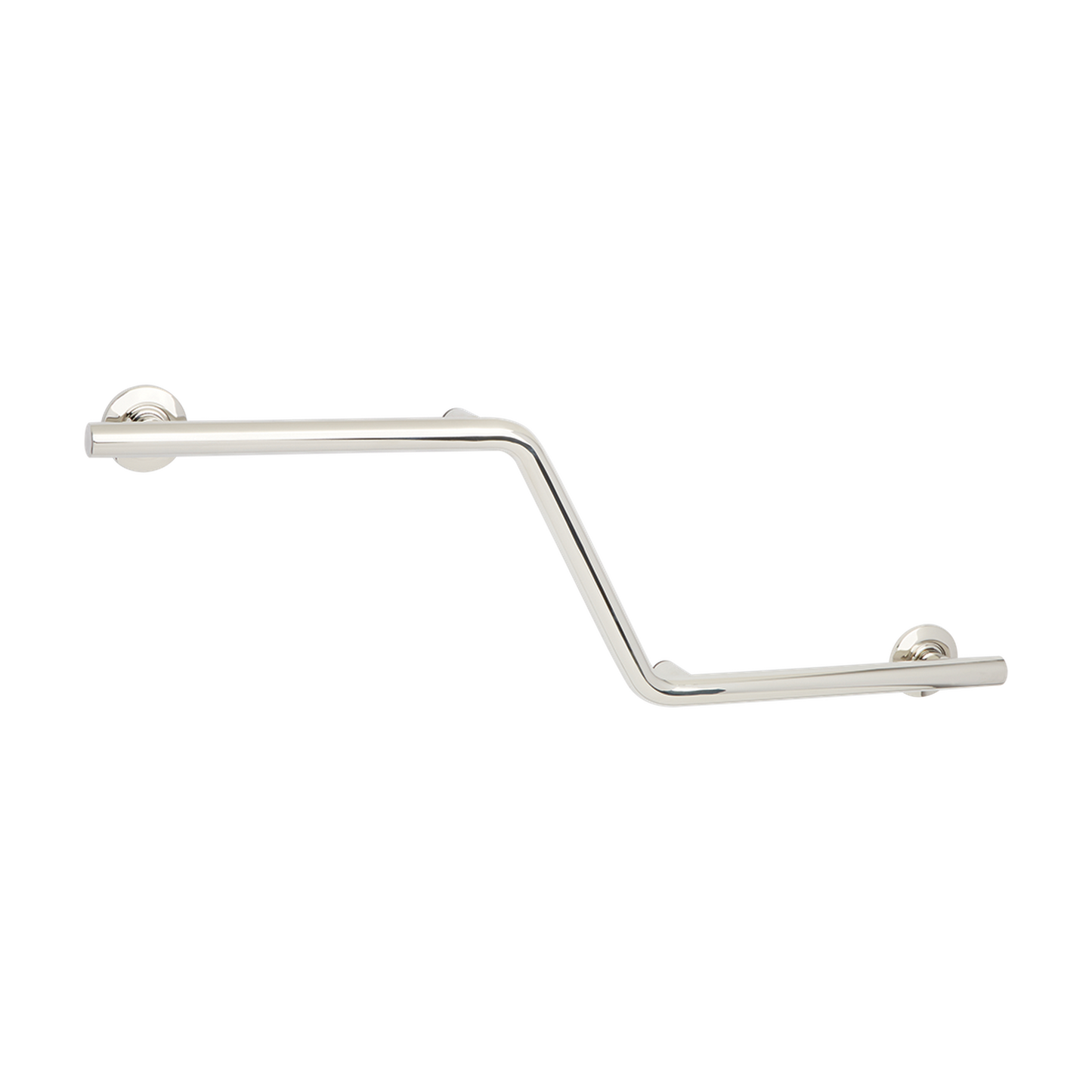 Seachrome Lifestyle & Wellness 16" Almond Powder Coat 1.25 Diameter Concealed Flange Right-Handed Configuration Zuma Grab Bar