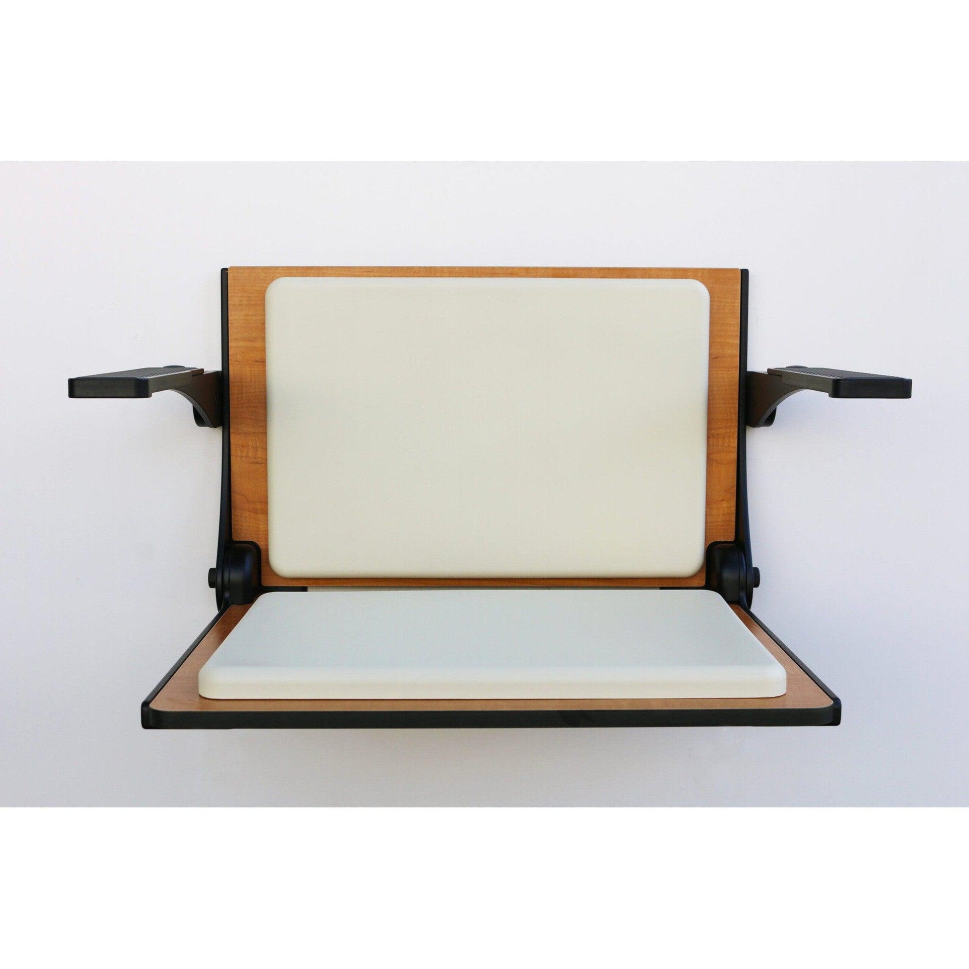 Seachrome Lifestyle & Wellness 16" W x 11" D Almond Polyurethane Closed Cell Foam Silhouette Seat Pad