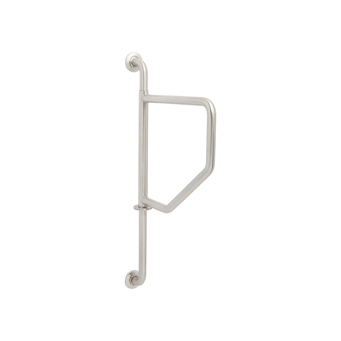 Seachrome Lifestyle & Wellness Series 36" Satin Stainless Steel Wall-To-Wall Swing Away Grab Bar
