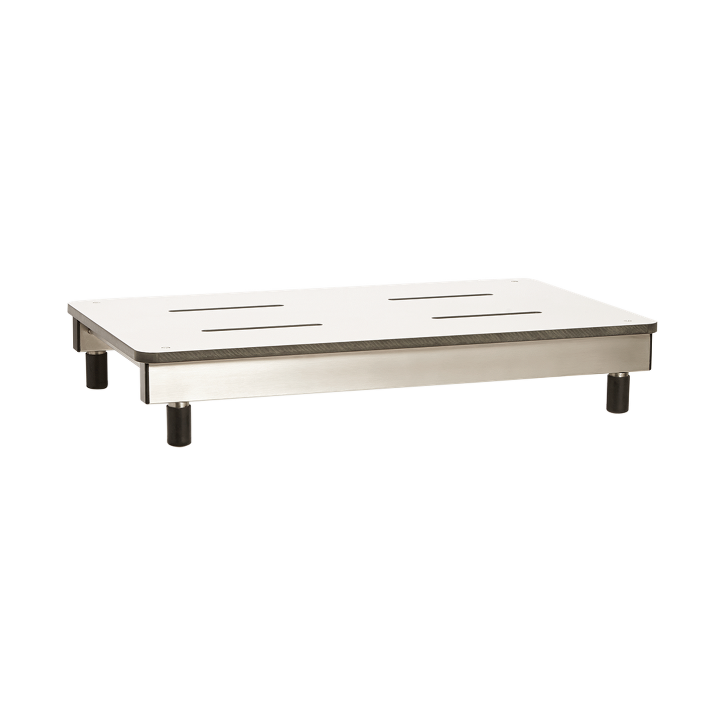 Seachrome Signature Lifestyle & Wellness Series Bridgeport 27" W x 16" D White One-Piece Solid Phenolic Seat Top Removable Tub Seat