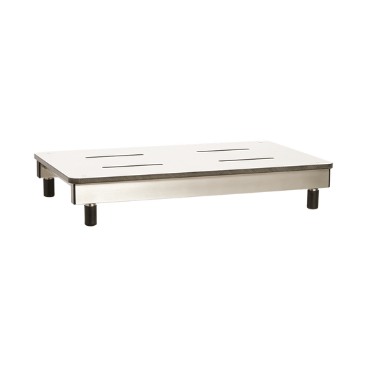 Seachrome Signature Lifestyle & Wellness Series Bridgeport 27" W x 16" D White One-Piece Solid Phenolic Seat Top Removable Tub Seat