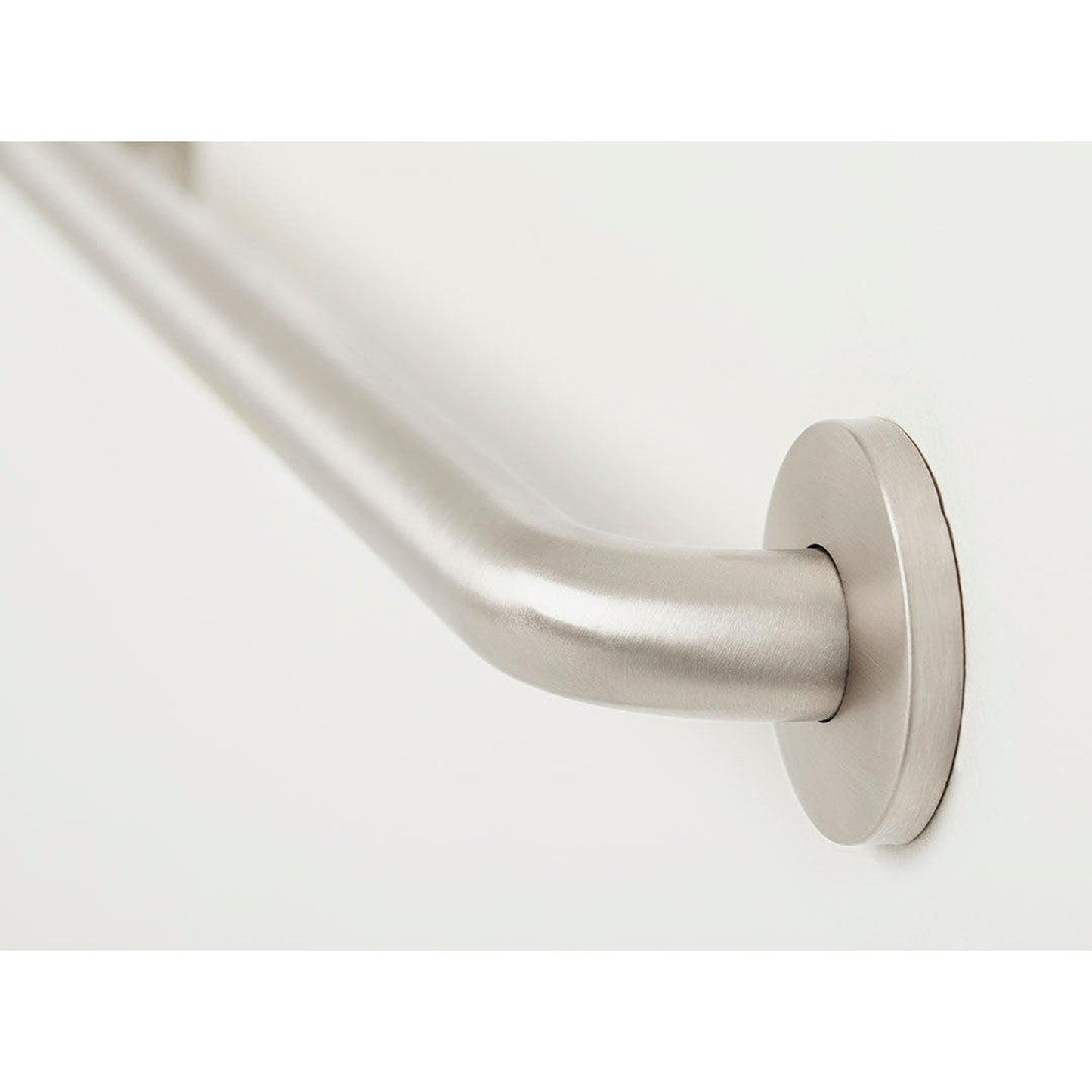 Seachrome Signature Series 12" Satin Stainless Steel 1.25" Bar Diameter Concealed Flange Straight Grab Bar