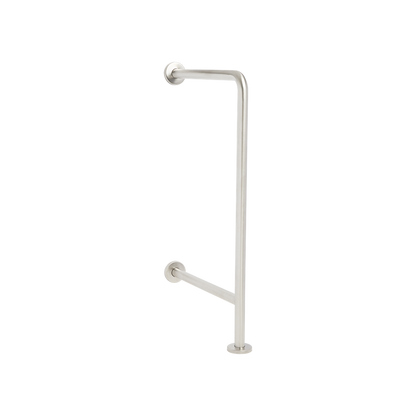 Seachrome Signature Series 33" H x 18" D Satin Stainless Steel 1.25" Bar Diameter Concealed Flange Drinking Fountain Grab Bar