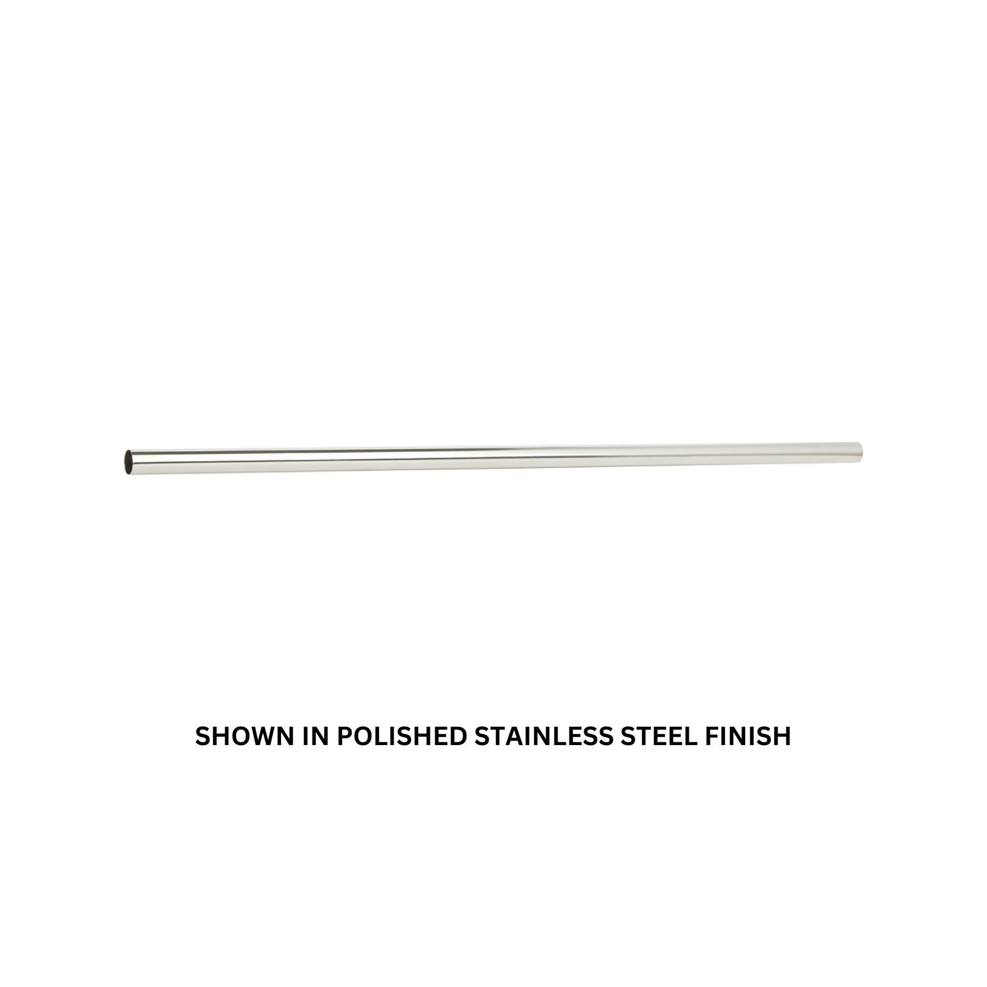 Seachrome Signature Series 36" Almond Wrinkle Powder Coat 1.25 Diameter 18 Gauge Straight Shower Rod