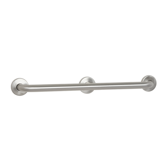 Seachrome Signature Series 36" Polished Stainless Steel 1.5 Diameter Concealed Flanges Bariatric Grab Bar