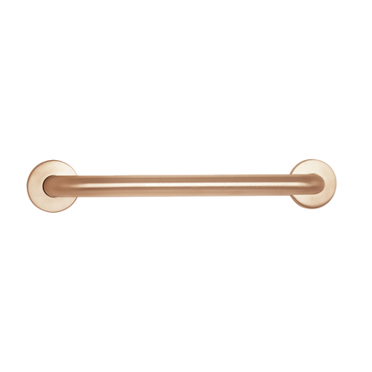 Seachrome Signature Series CuVerro 12" Antimicrobial Copper Alloy 1.5" Bar Diameter Concealed Flange Straight Grab Bar