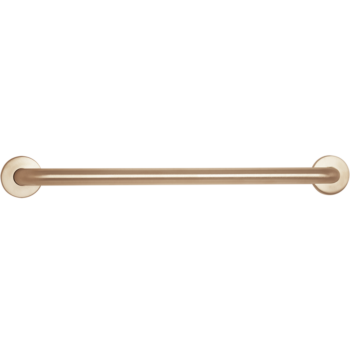 Seachrome Signature Series CuVerro 24" Antimicrobial Copper Alloy 1.5" Bar Diameter Concealed Flange Straight Grab Bar