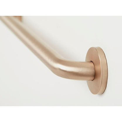 Seachrome Signature Series CuVerro 24" Antimicrobial Copper Alloy 1.5" Bar Diameter Concealed Flange Straight Grab Bar