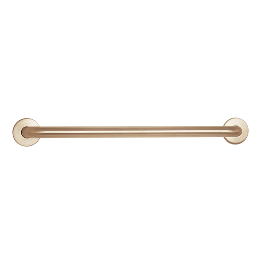 Seachrome Signature Series CuVerro 30" Antimicrobial Copper Alloy 1.5" Bar Diameter Concealed Flange Straight Grab Bar