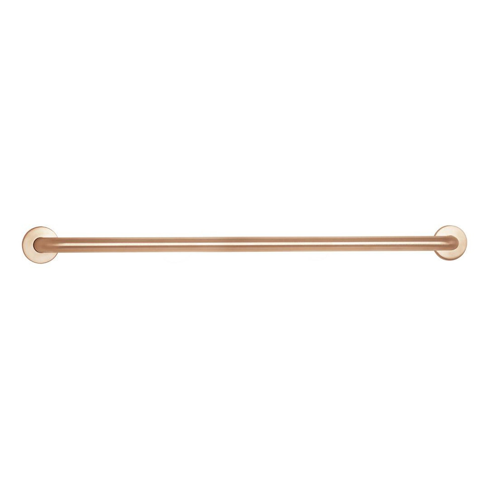 Seachrome Signature Series CuVerro 36" Antimicrobial Copper Alloy 1.5" Bar Diameter Concealed Flange Straight Grab Bar