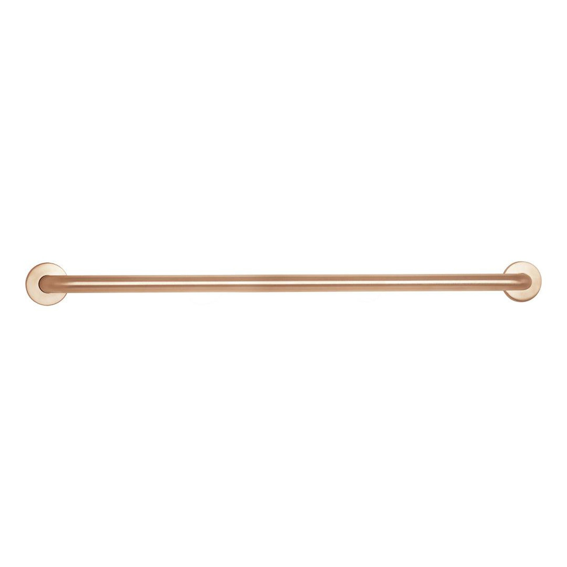 Seachrome Signature Series CuVerro 42" Antimicrobial Copper Alloy 1.5" Bar Diameter Concealed Flange Straight Grab Bar