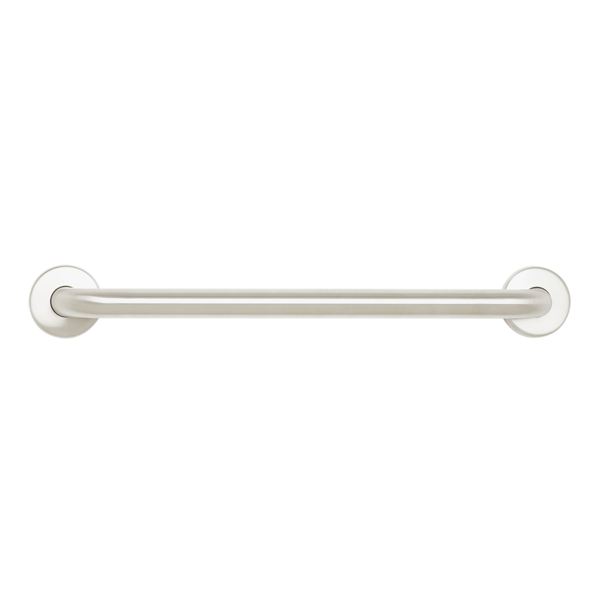 Seachrome Signature Series Value Line 30" Satin Stainless Steel 1.5" Tube Diameter Straight Concealed Flange Grab Bar