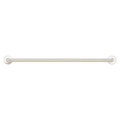 Seachrome Signature Series Value Line 36" Satin Stainless Steel 1.25" Tube Diameter Straight Concealed Flange Grab Bar