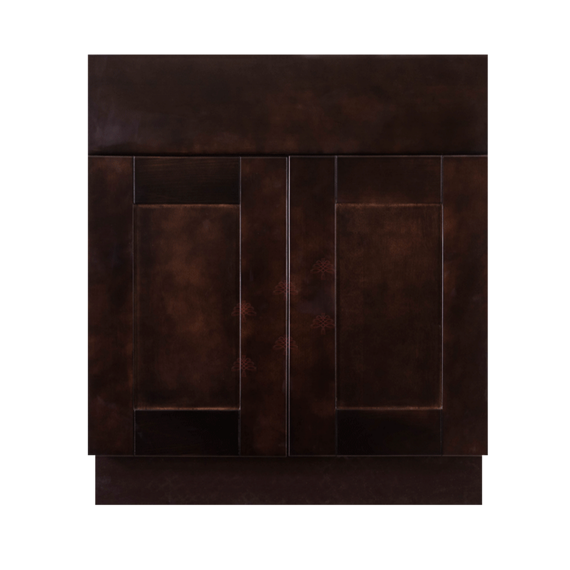 Selected Vendors AE-B33 Anchester 33" x 35" Freestanding Frameless Base Espresso Wood Cabinet