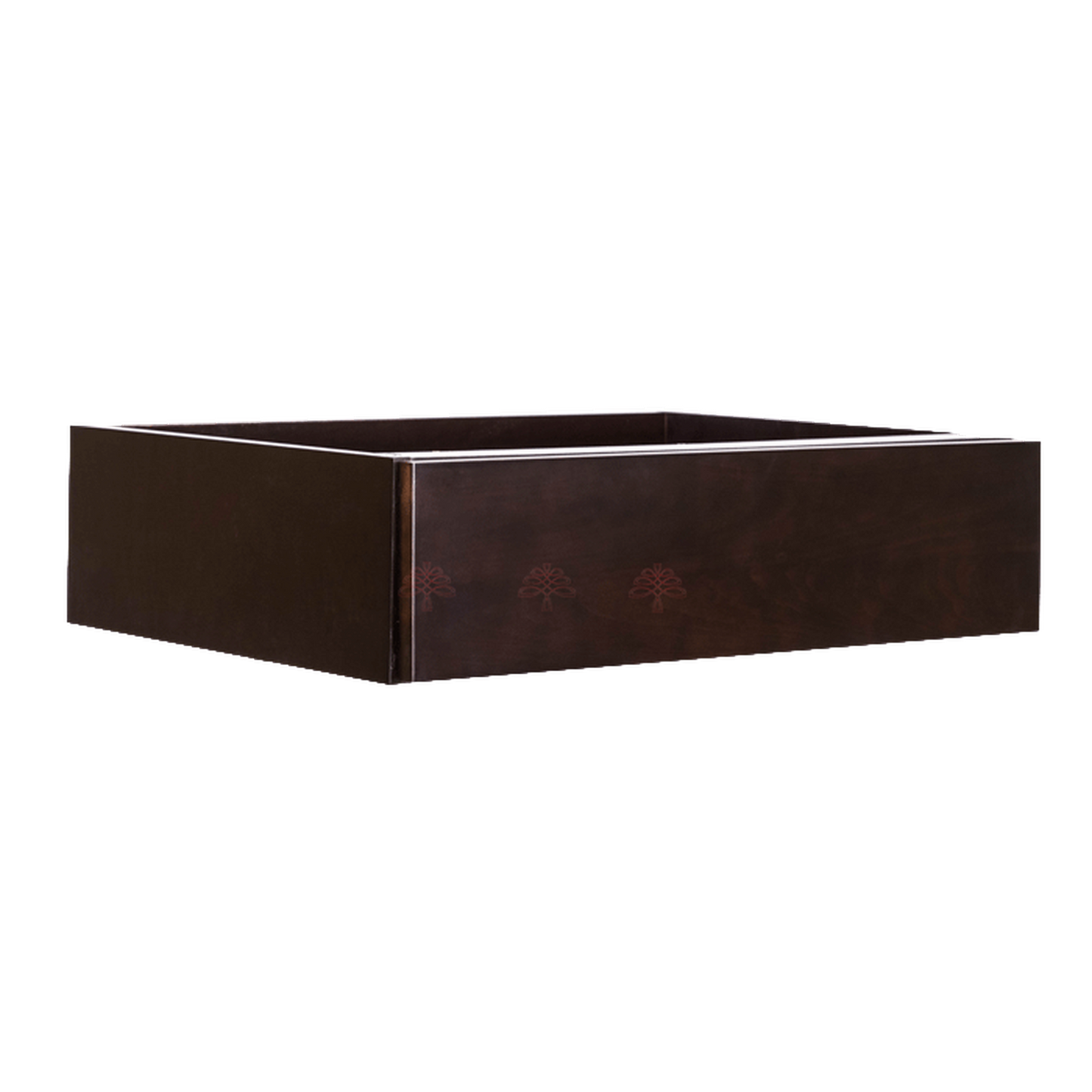 Selected Vendors AE-DKD24 Anchester 24" x 7" Freestanding Frameless Base Espresso Wood Cabinet