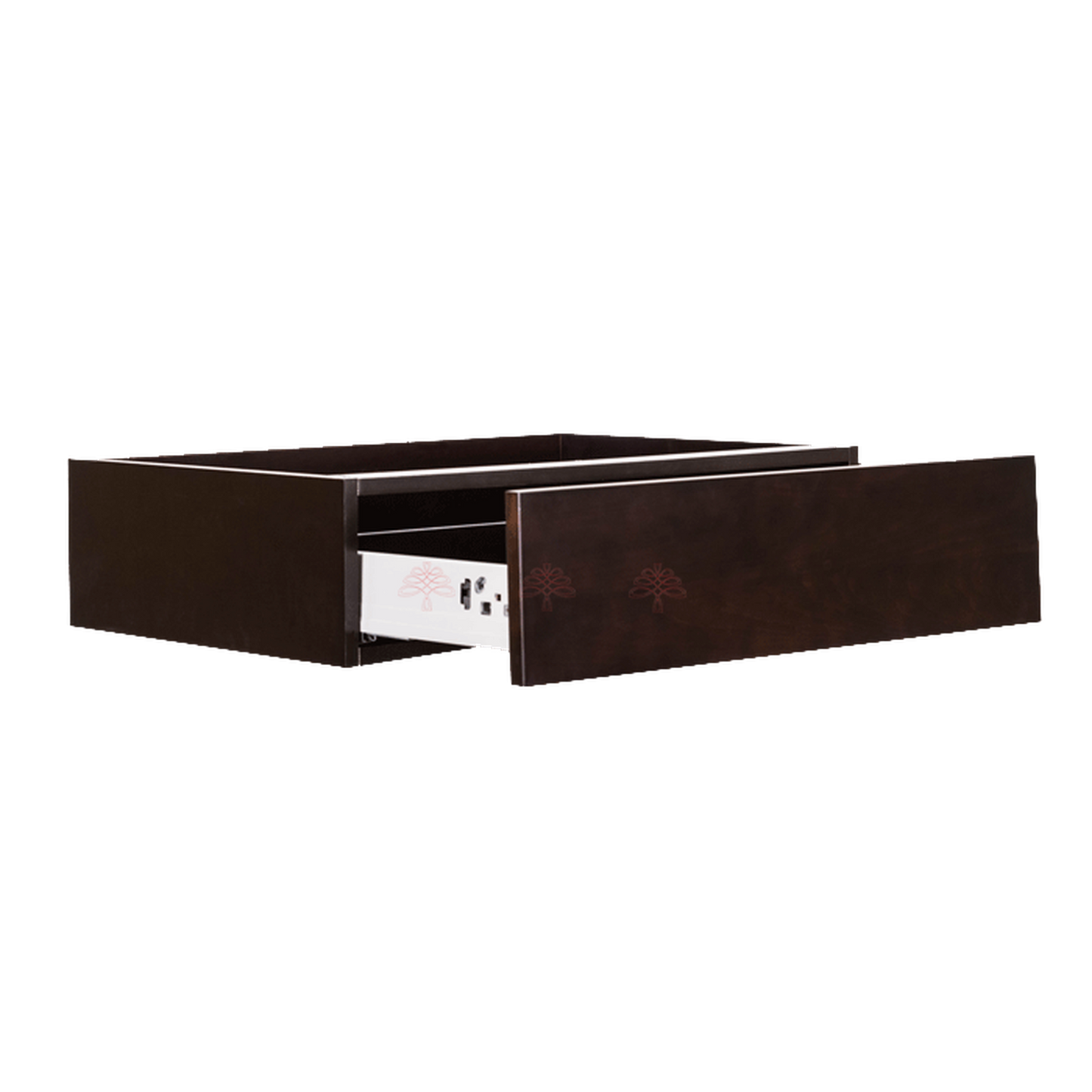 Selected Vendors AE-DKD24 Anchester 24" x 7" Freestanding Frameless Base Espresso Wood Cabinet