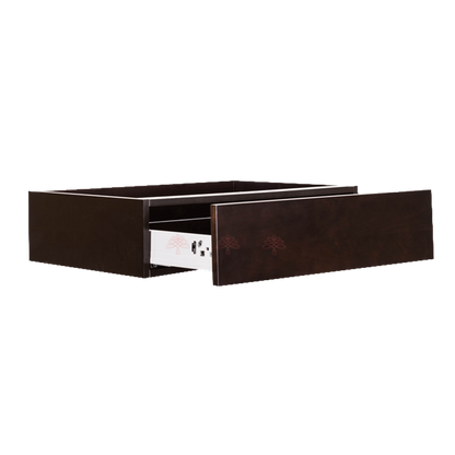 Selected Vendors AE-DKD24 Anchester 24" x 7" Freestanding Frameless Base Espresso Wood Cabinet