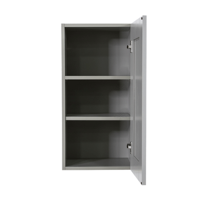 Selected Vendors AG-W0930 Anchester 9" x 30" Wall-Mounted Frameless Gray Wood Cabinet